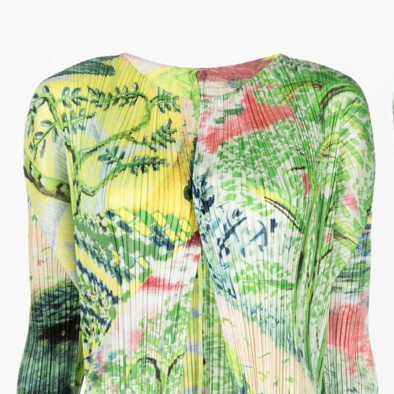 PLEATS PLEASE ISSEY MIYAKE Jackets Women's Green-4