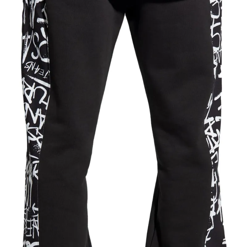 VERSACE Stripe detail Drawstring Track Pants-4