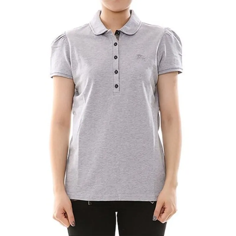 Burberry T Shirts Women's Gray-1