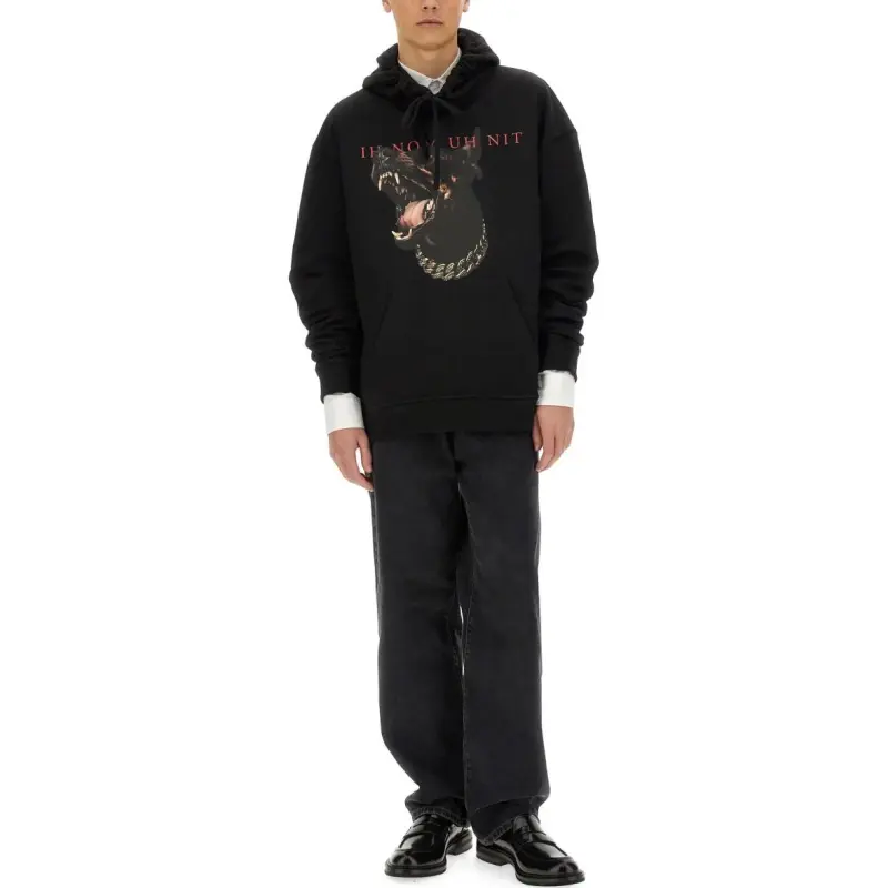 IH NOM UH NIT IH NOM UH NIT Dobermann Graphic Hoodie-4