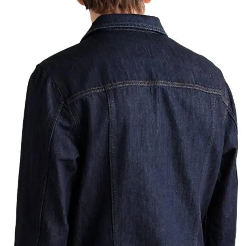 DRIES VAN NOTEN Denim Jacket Men's Dark Blue-4