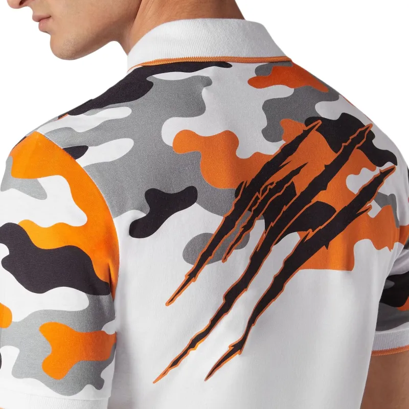 PLEIN SPORT SS24 Polo Shirt Men's White-3