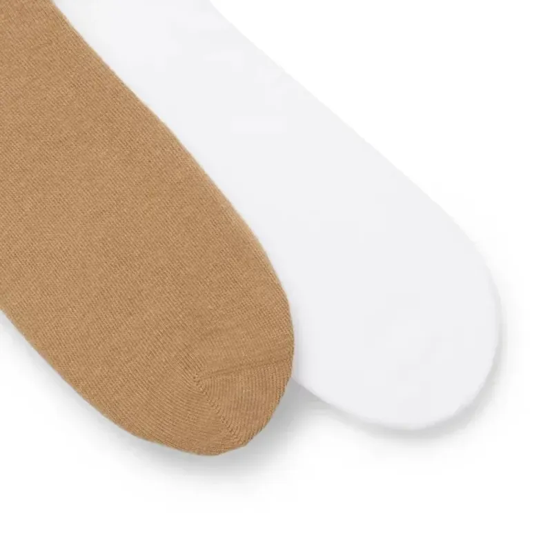 HUGO BOSS Two-Pack Of Ankle Socks In A Cotton Blend Ankle Socks Unisex 2 Pack-3