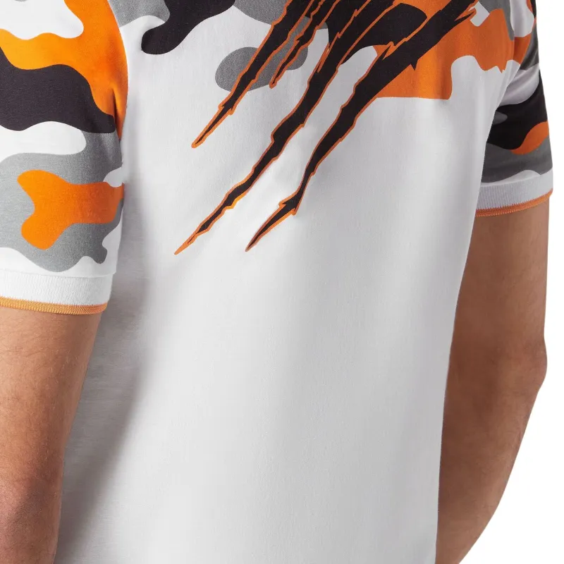 PLEIN SPORT SS24 Polo Shirt Men's White-4