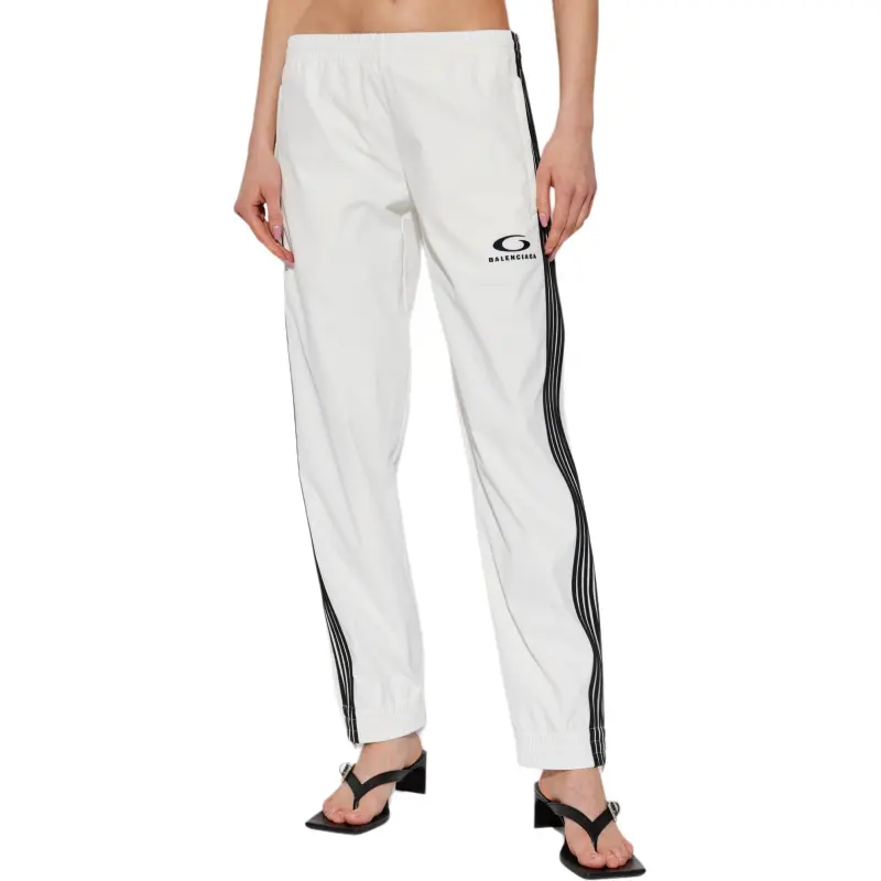 Balenciaga Knitted Sweatpants Women's White-2