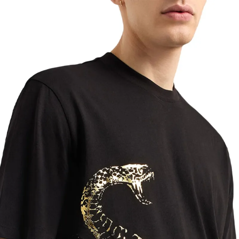 ARMANI EXCHANGE Snake print T shirt-4