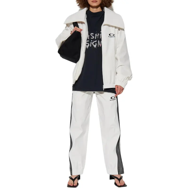 Balenciaga Knitted Sweatpants Women's White-1