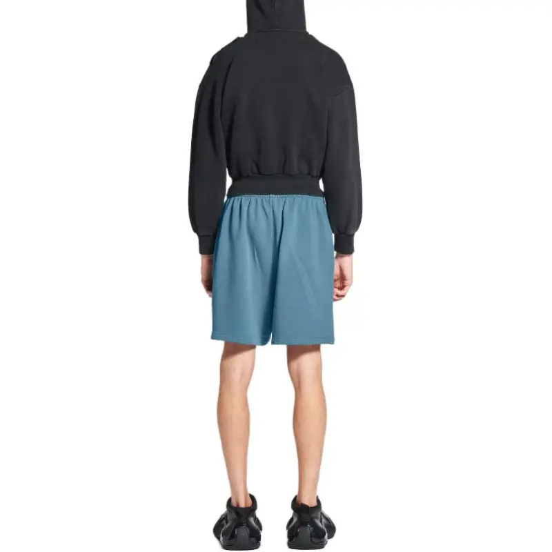 Balenciaga Casual Shorts Men's Gray Blue-3