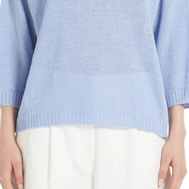 WEEKEND MaxMara Knitwear Women's Light Blue-4