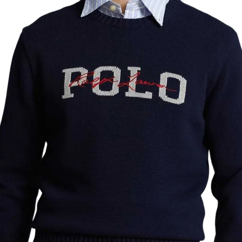 Polo Ralph Lauren FW22 Knitwear Men's Marine Blue-4