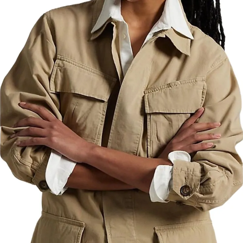 Polo Ralph Lauren Jackets & Coats Women's Light Umber-4