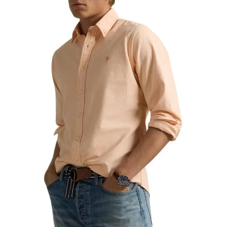 Polo Ralph Lauren Logo Embroidered Long Sleeved Shirt-1