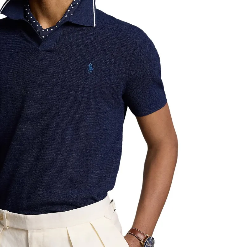 Polo Ralph Lauren Jonny Logo embroidered Textured Jumper-4