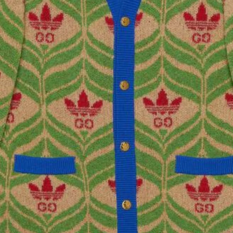 GUCCI x Adidas Originals FW22 Sweater Men's Multicolor-4
