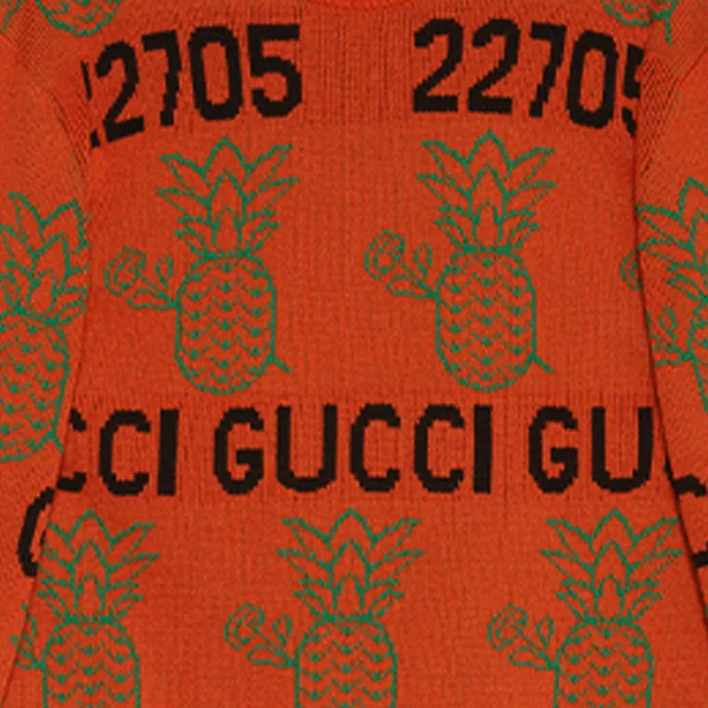 GUCCI Sweaters Men Orange-4