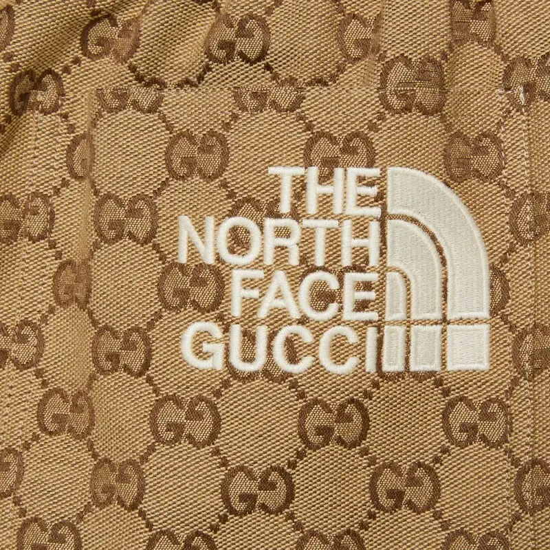 The North Face X GUCCI X The North Face Casual Shorts Men Beige-4
