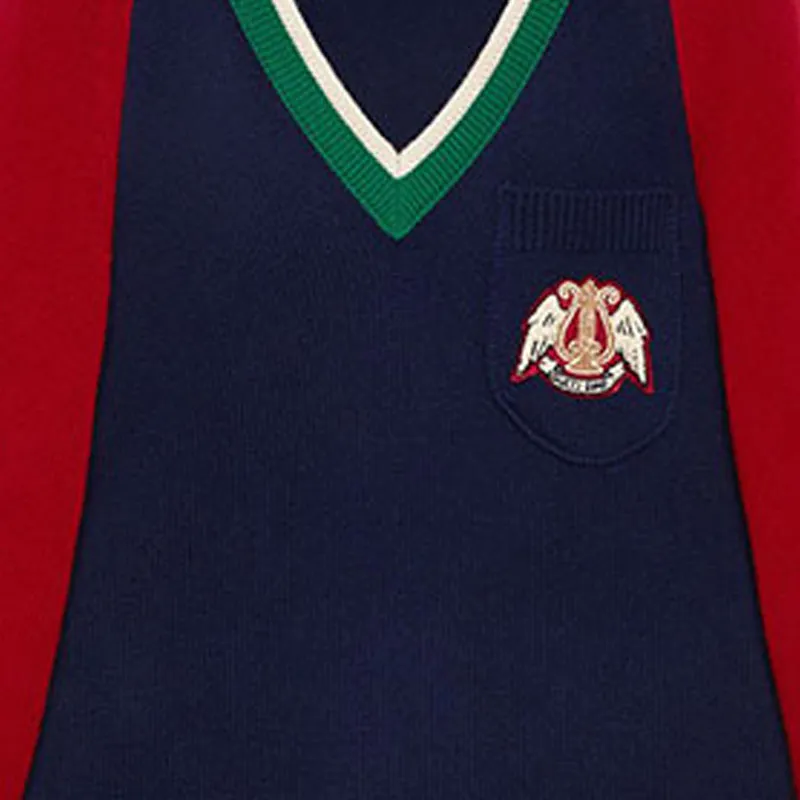 GUCCI V Neck Wool Sweater-4
