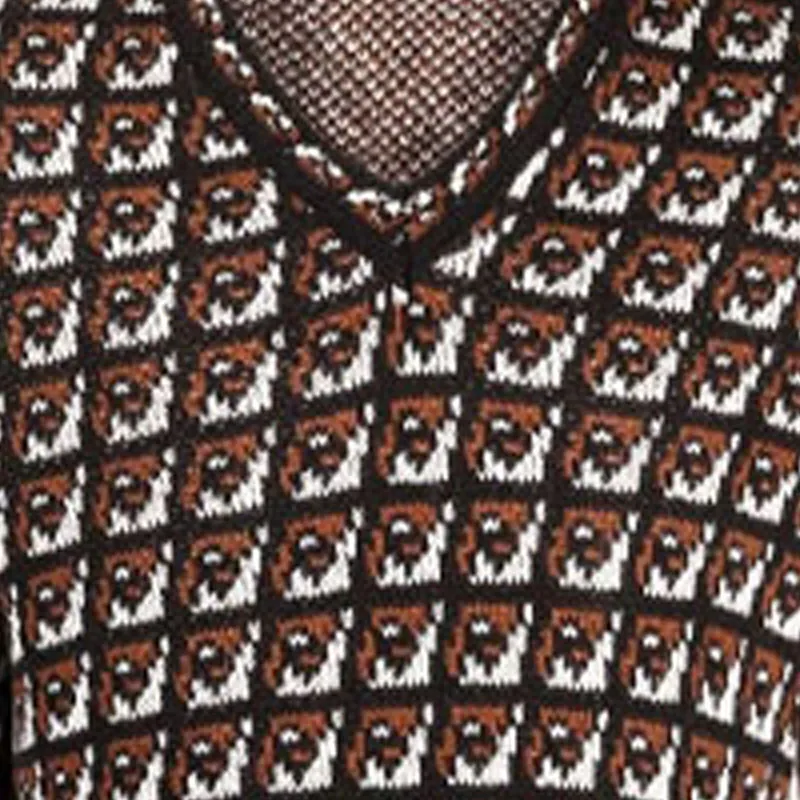 PRADA Cashmere Sweaters Men Brown-4