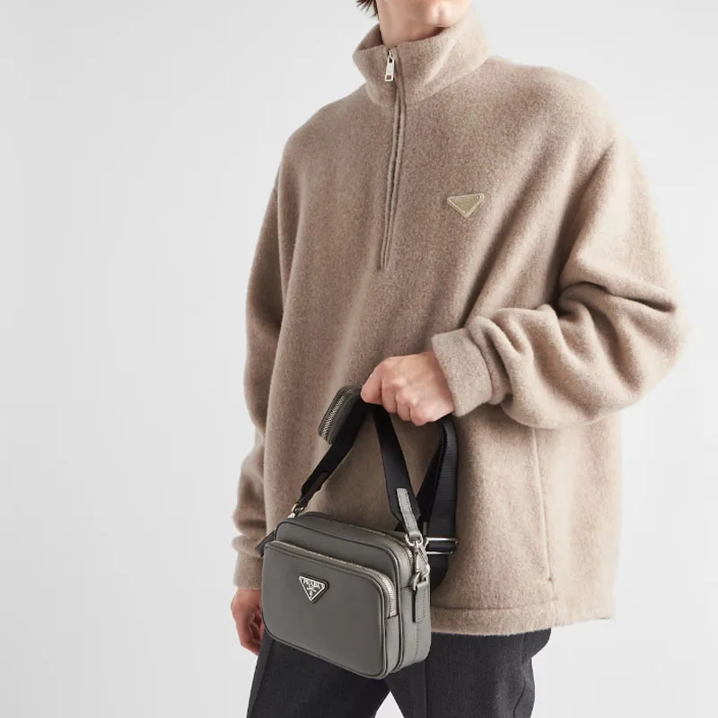 PRADA Zip-up Cashmere Jacket-1