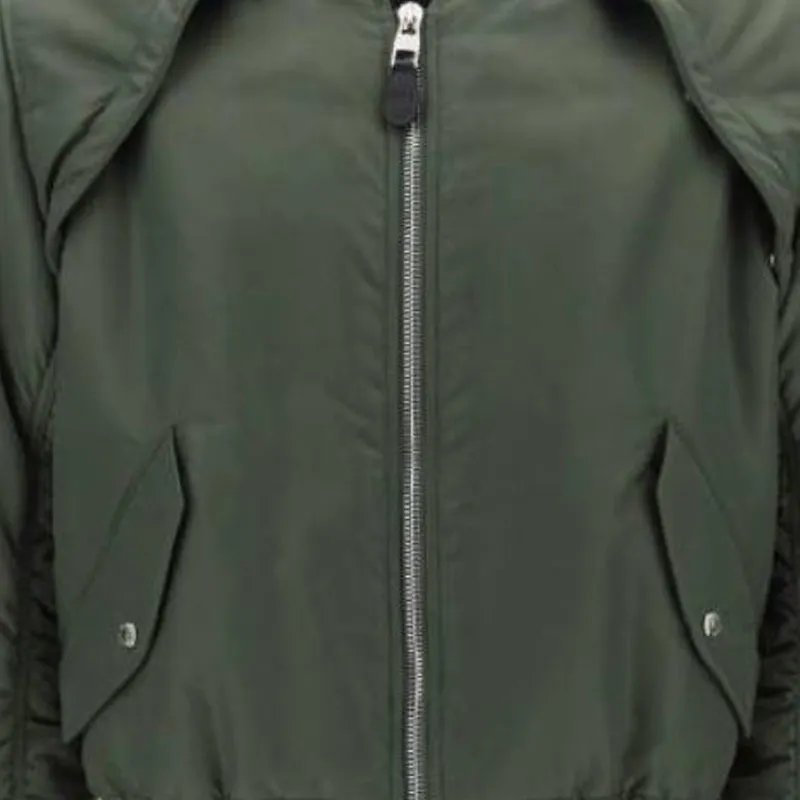Alexander McQueen Zip Up Bomber Jacket-1