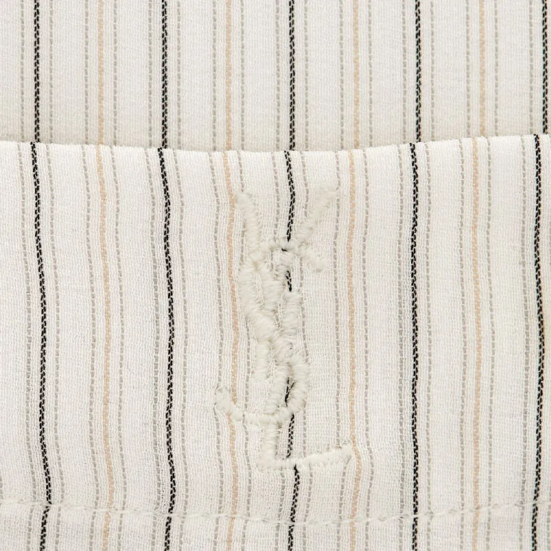 SAINT LAURENT Striped Long Sleeved Shirt-2