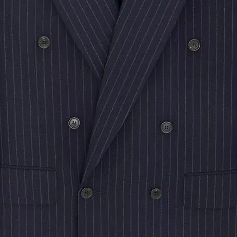 SAINT LAURENT Oversized Striped Jacket-6