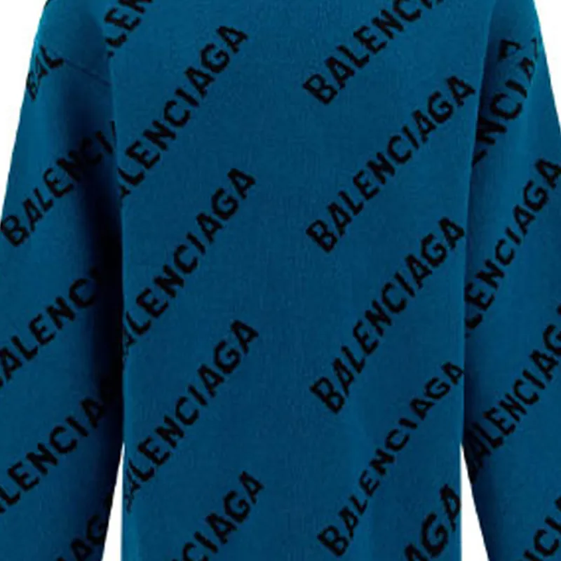 Balenciaga All Over Turtleneck-2