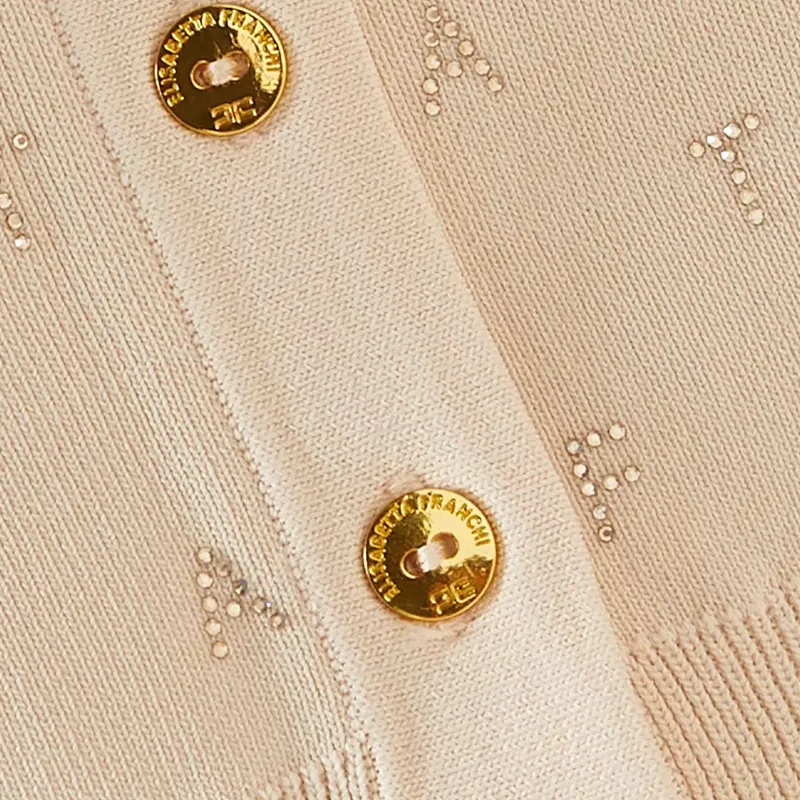 Elisabetta Franchi V-Neck Knitted Cardigan-2