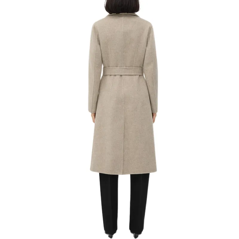 Bottega Veneta Double Breasted Belted Coat-2