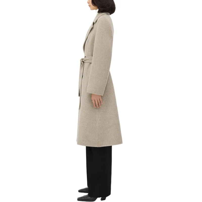 Bottega Veneta Double Breasted Belted Coat-3