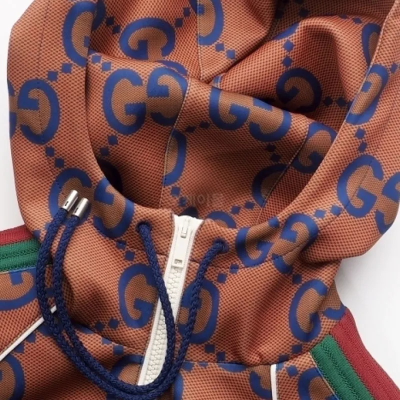 GUCCI Jackets Coats Men's .Imgur.com Orange Color-3