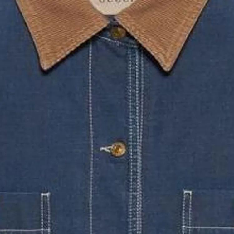 GUCCI Longline Denim Jacket-1