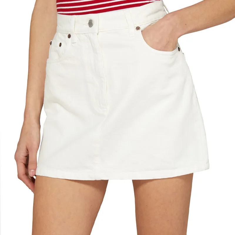PRADA Denim Mini Skirt-2