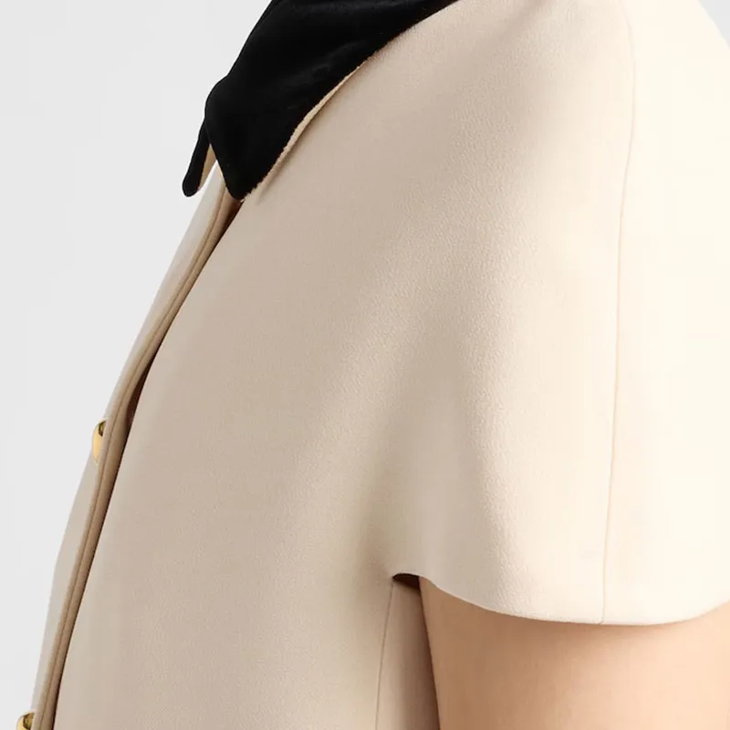 PRADA SS25 Jackets Coats Women's Beige Yellow-4