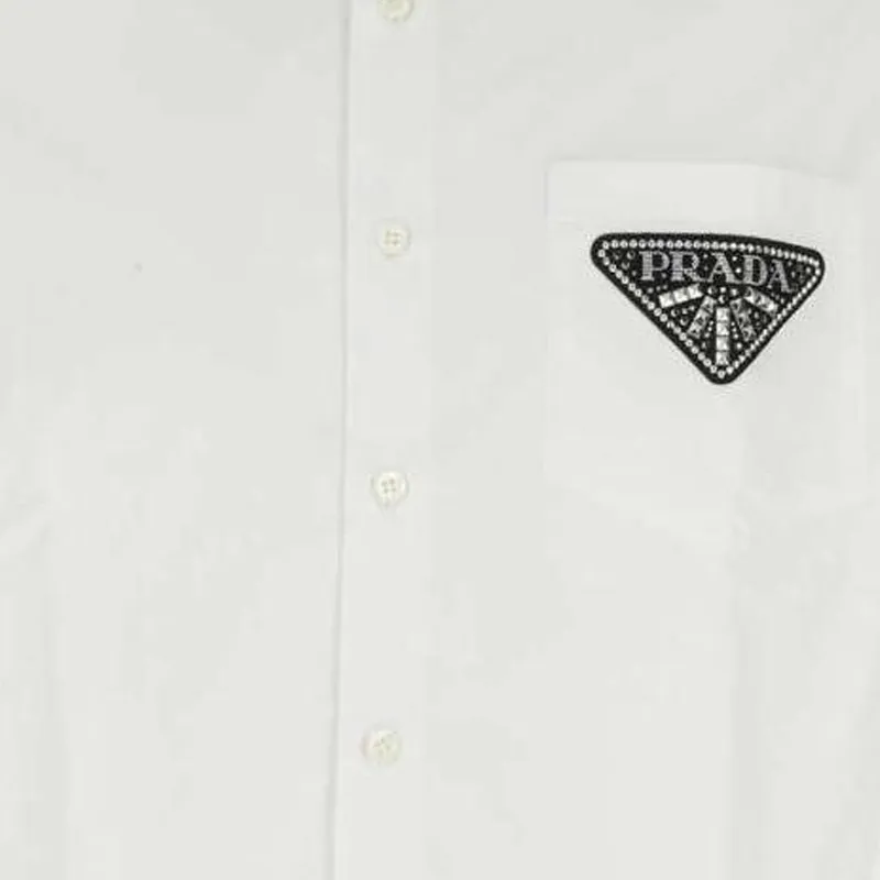 PRADA Shirts Men White-1