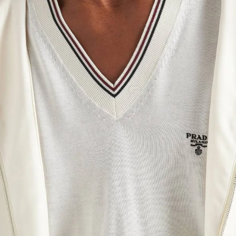 PRADA Sweaters Men White-1