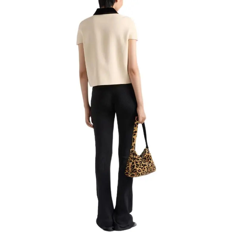 PRADA SS25 Jackets Coats Women's Beige Yellow-3