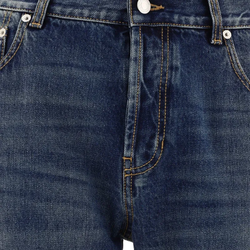 McQ Alexander McQueen Logo Detailed Straight Leg Jeans-2