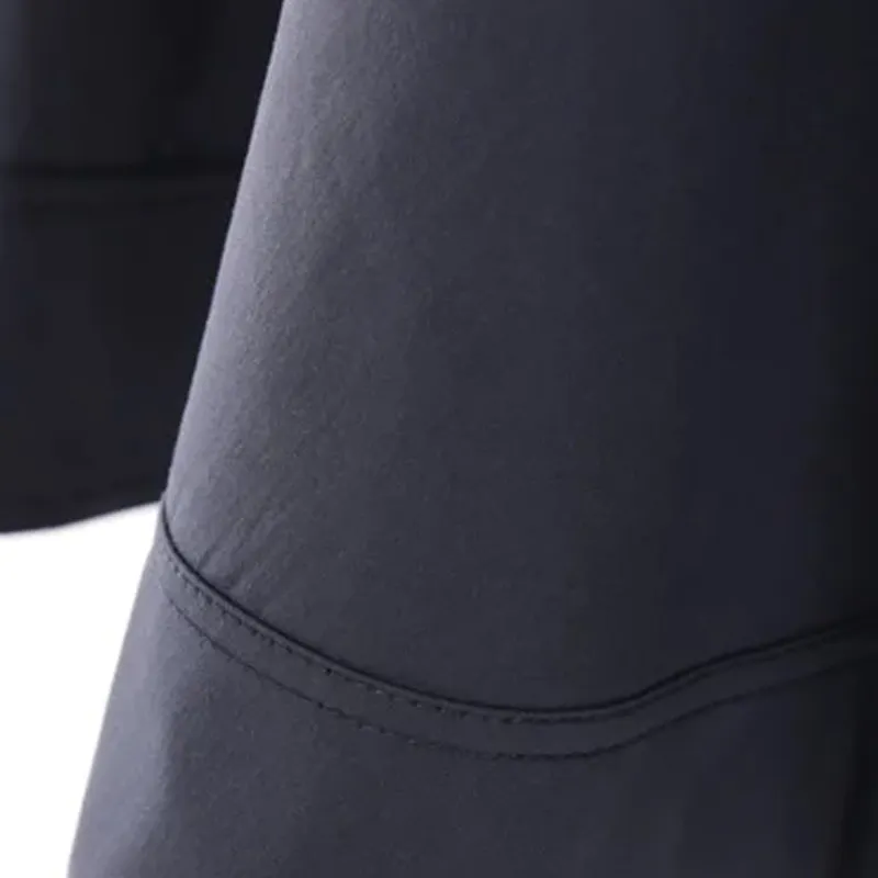 LOEWE Trapeze Cotton And Silk Dress Midnight Blue-4