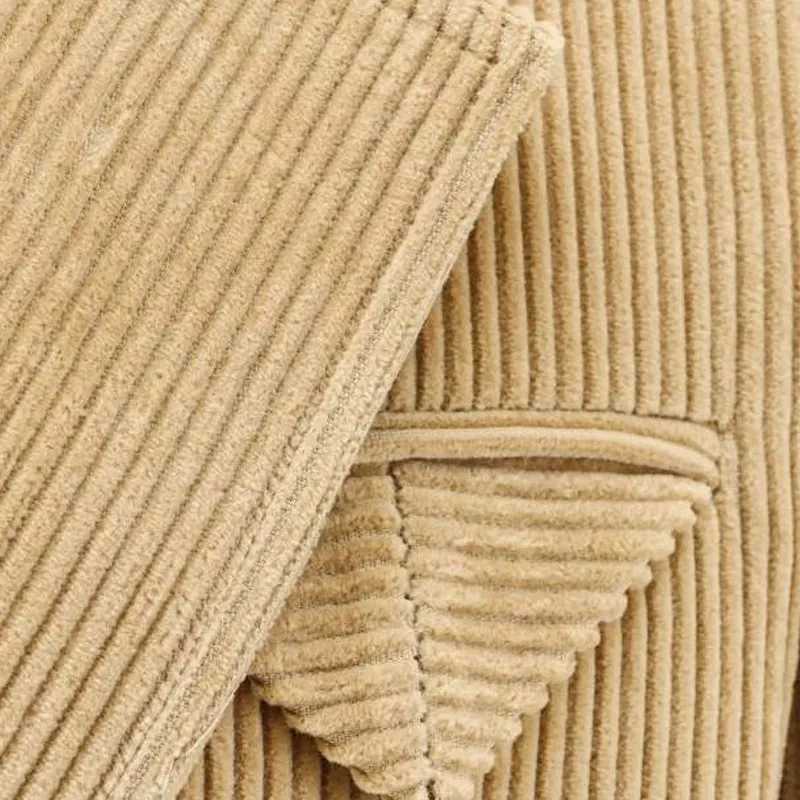 Bottega Veneta Single Breasted Corduroy Jacket-7