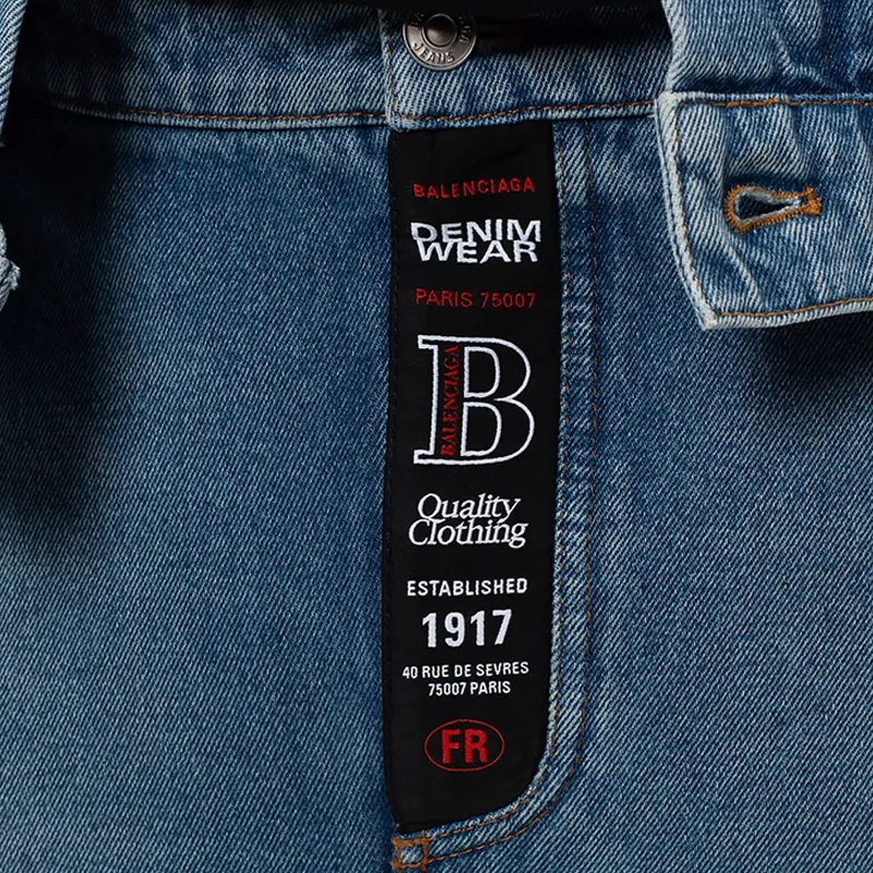 Balenciaga Skater Denim Shorts-4