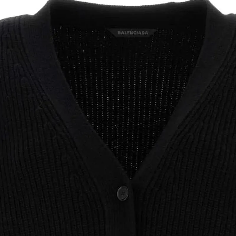 Balenciaga Button Up Knit Cardigan-2