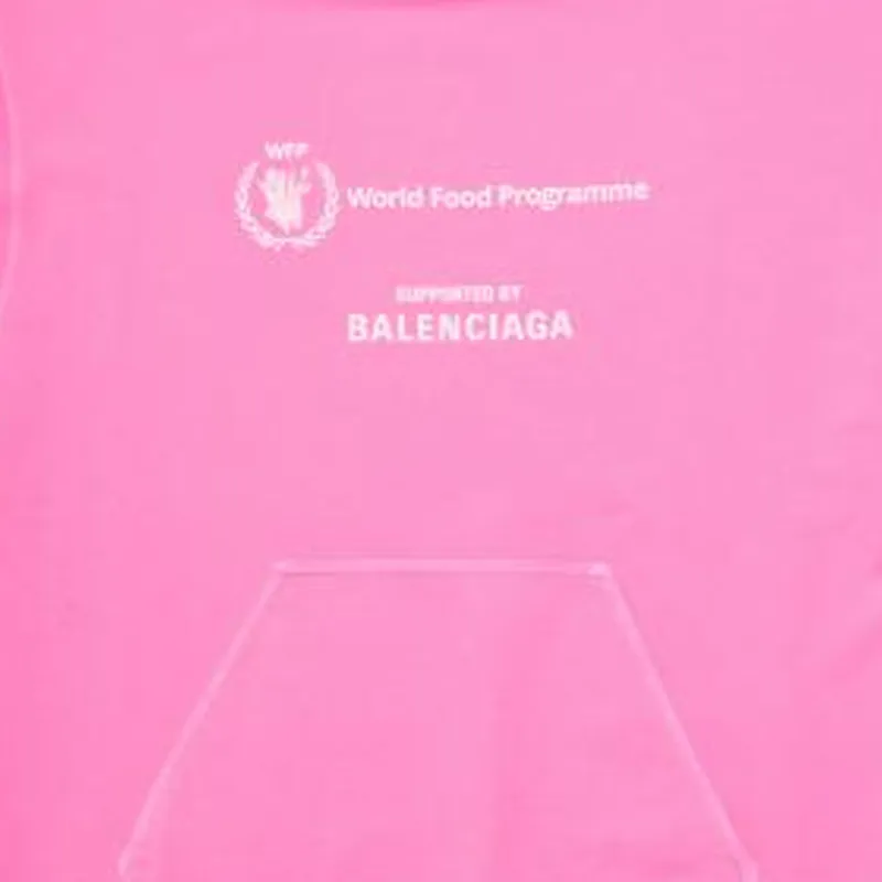 Balenciaga FW23 Sweatshirt Regular Fit Unisex Pink-6