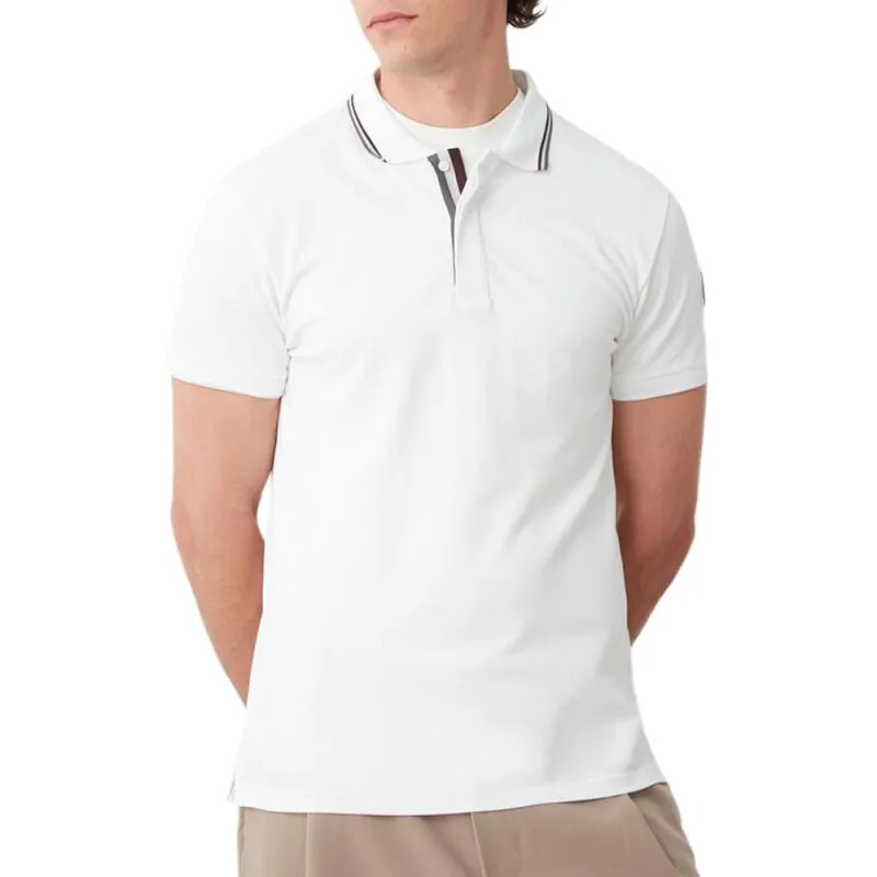 Colmar Polo Shirts Men White-2