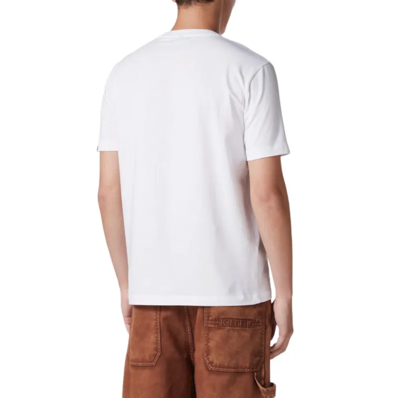 Iceberg Logo tag T shirt-2