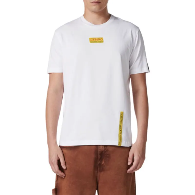Iceberg Logo tag T shirt-1
