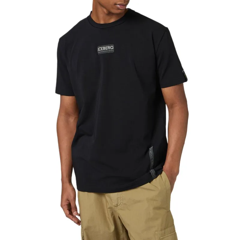 Iceberg Logo patch T shirt-2
