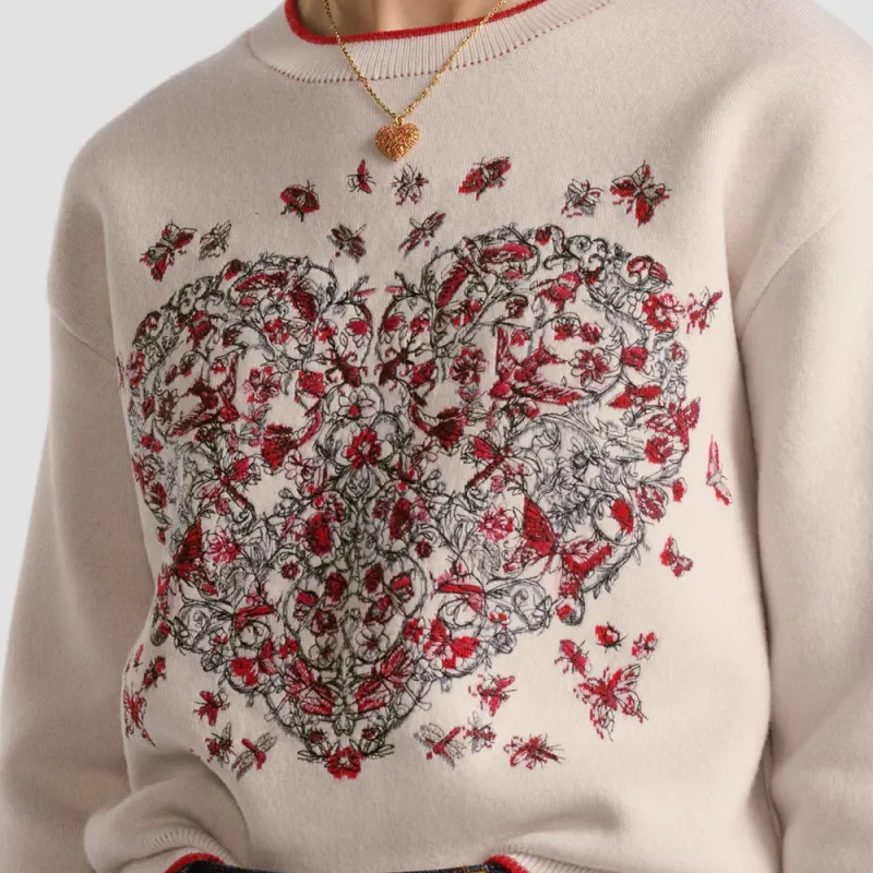 DIOR Sweater Women's Light Pink-4