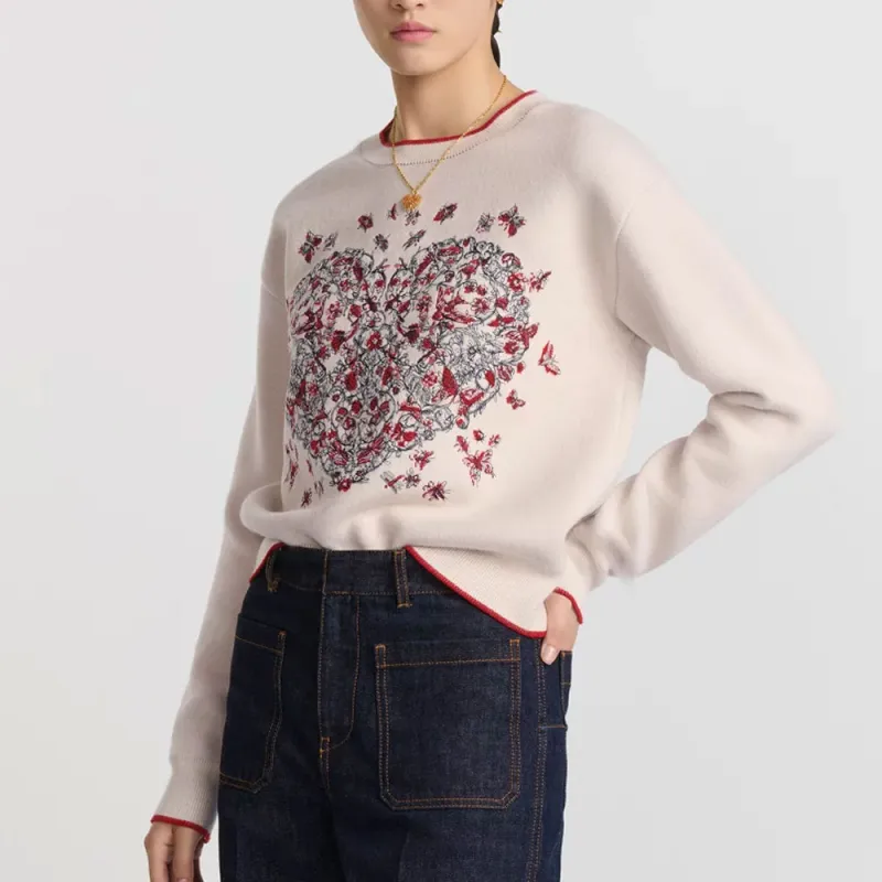DIOR Sweater Women's Light Pink-2