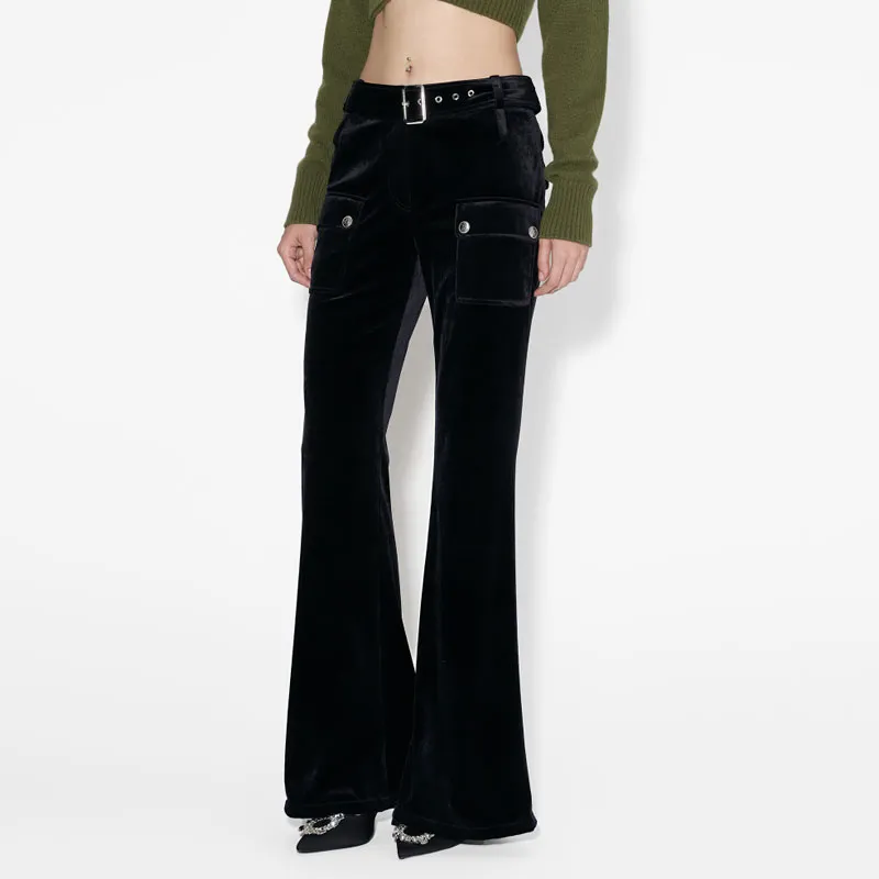 Bebe FW23 Casual Pants Women's Black-1